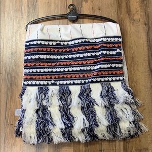 Pier 1 72" Tassel Table Runner NWT